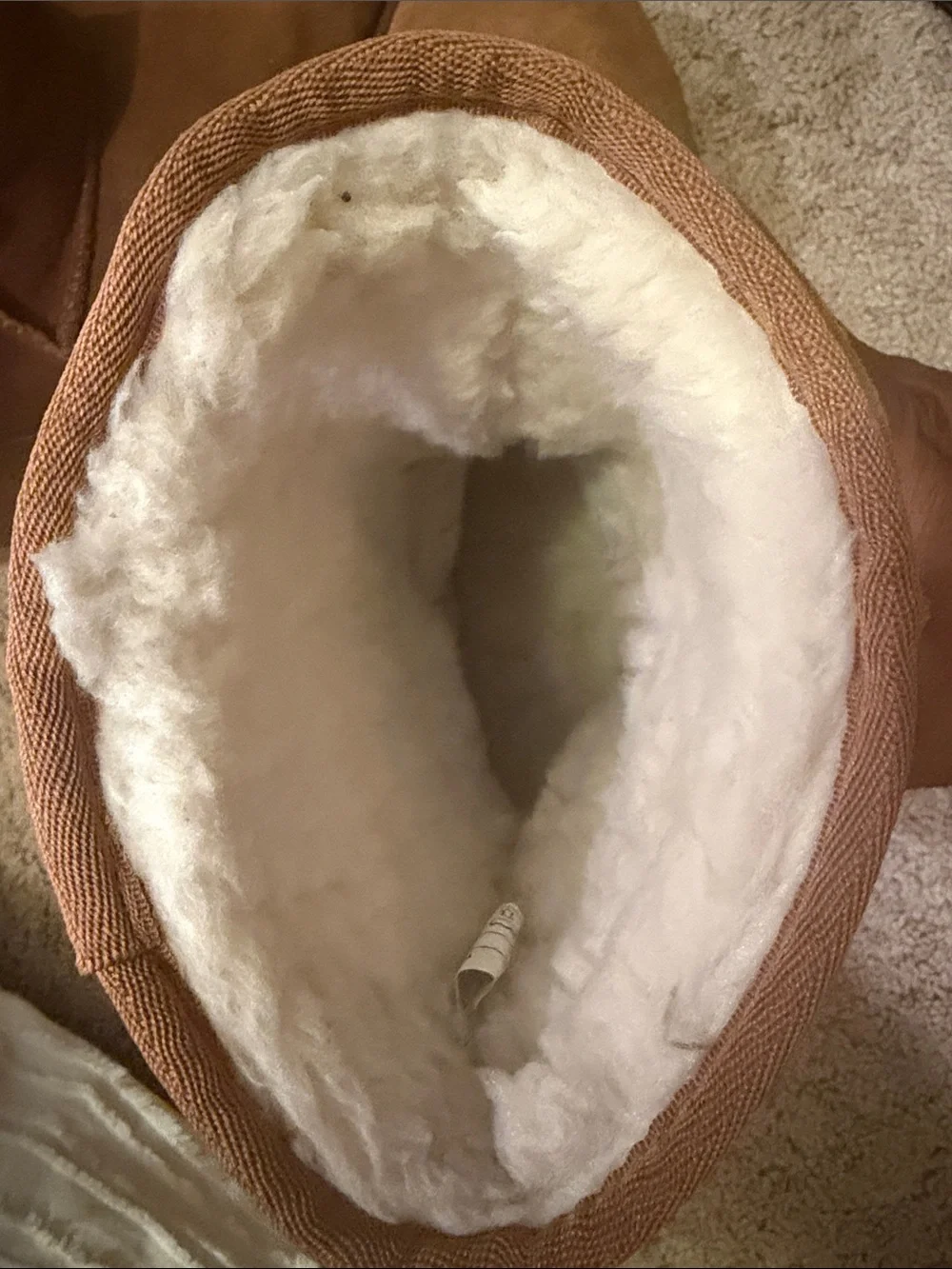Koolaburra Chestnut Tan Suede Winter Boots